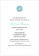 Circle Initials Shower Invitations Image 7 of 8